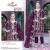 R 1107 By Ramsha E To H Embroidered Organza Pakistani Readymade Suits Wholesale Shop In Surat
